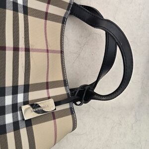 Burberry Checkered Tote Bag